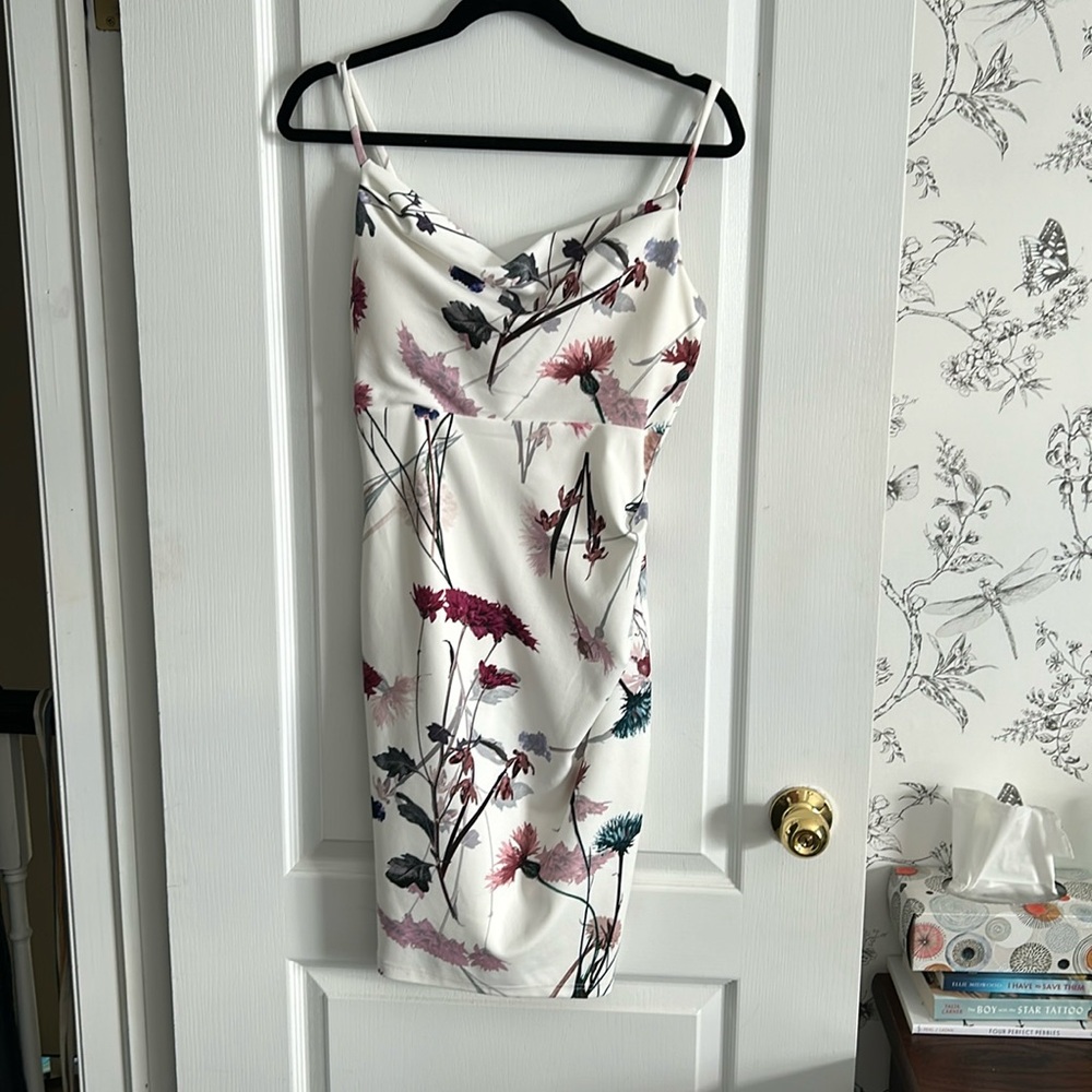 Floral mini dress